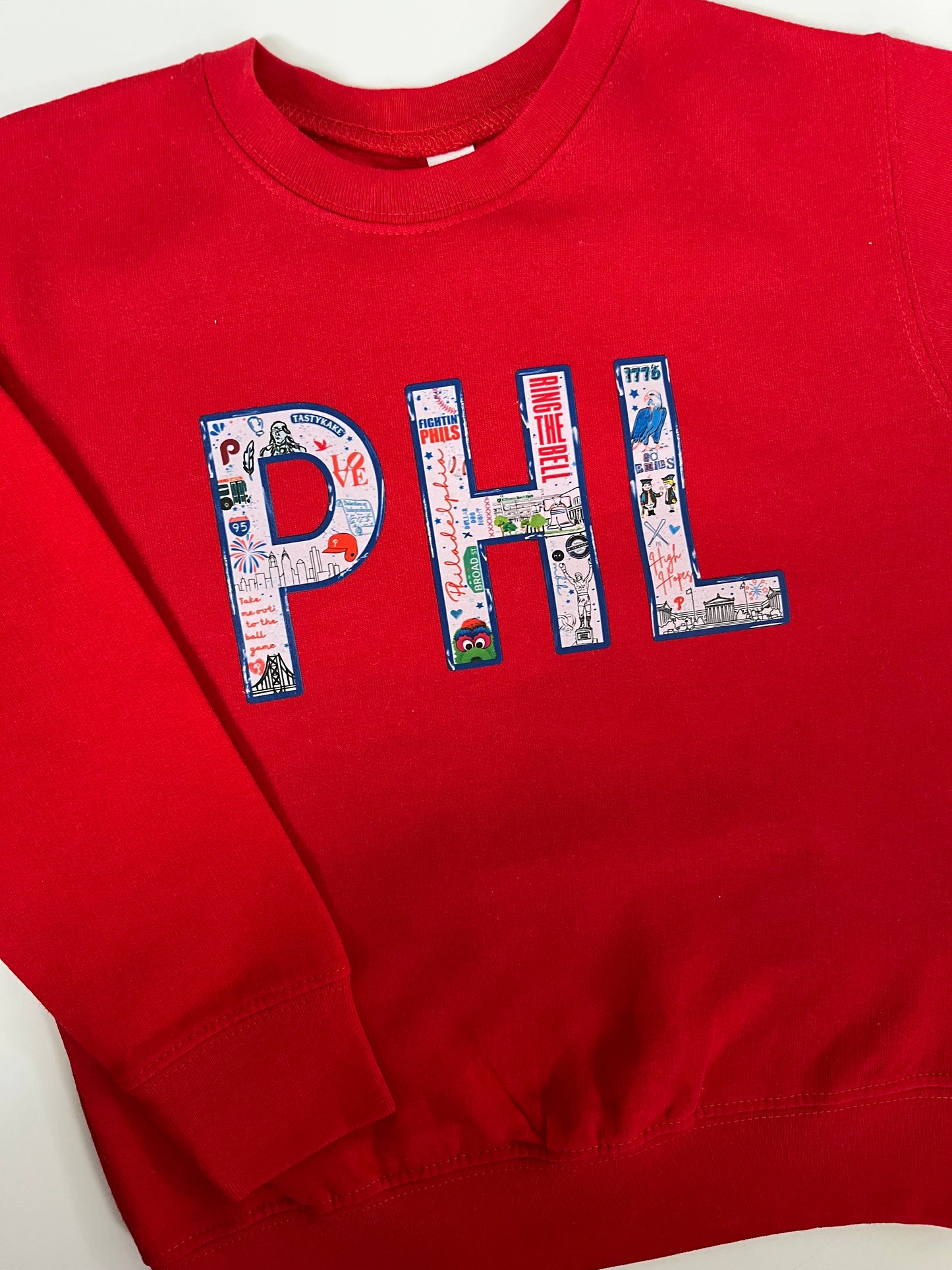 Toddler Classic PHL Red Sweatshirt