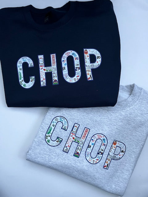 Philly Sports Health Care Sweatshirts (CHOP, PENN, JEFF, St. Chris)