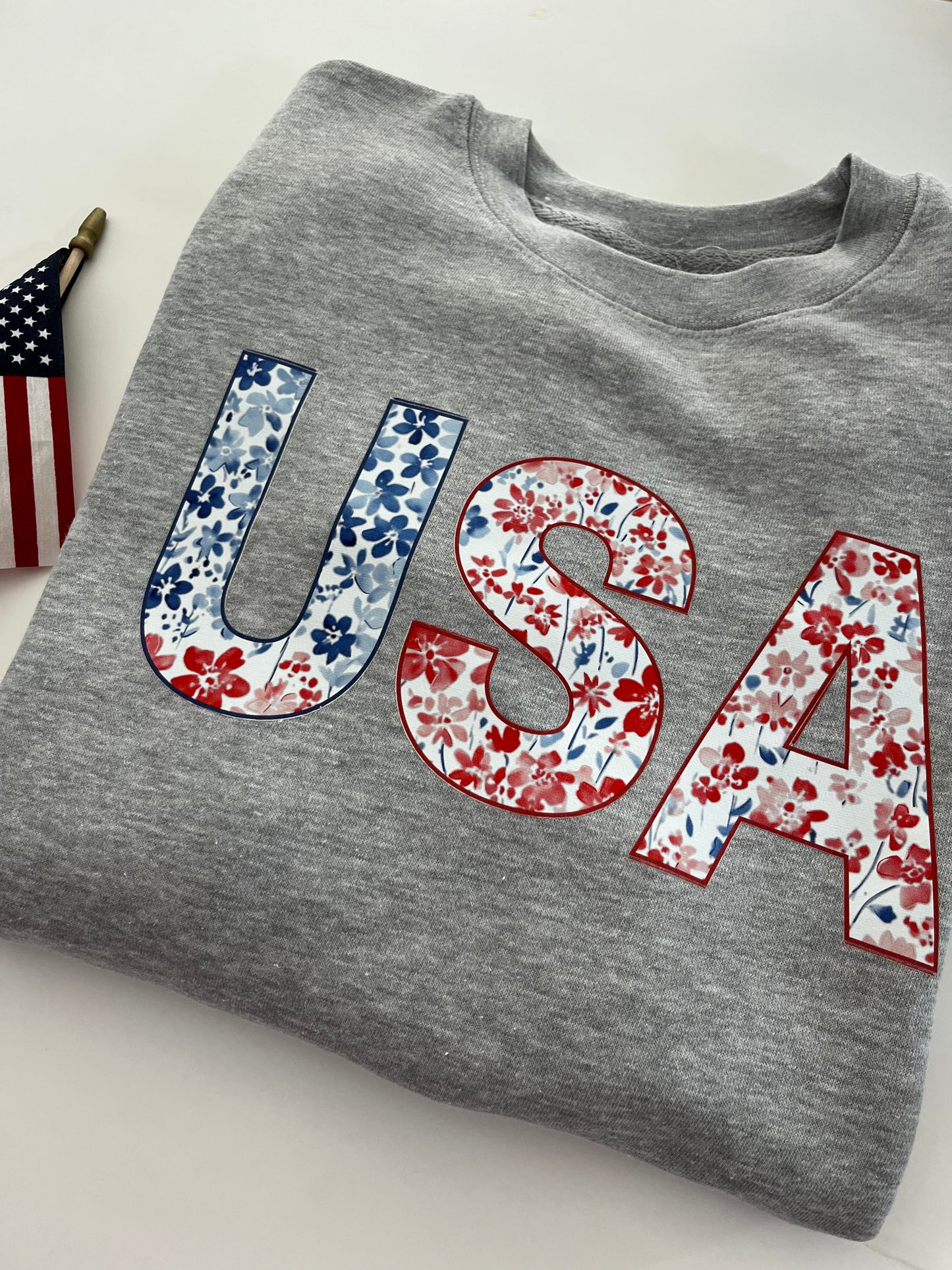 USA Watercolor Sweatshirt