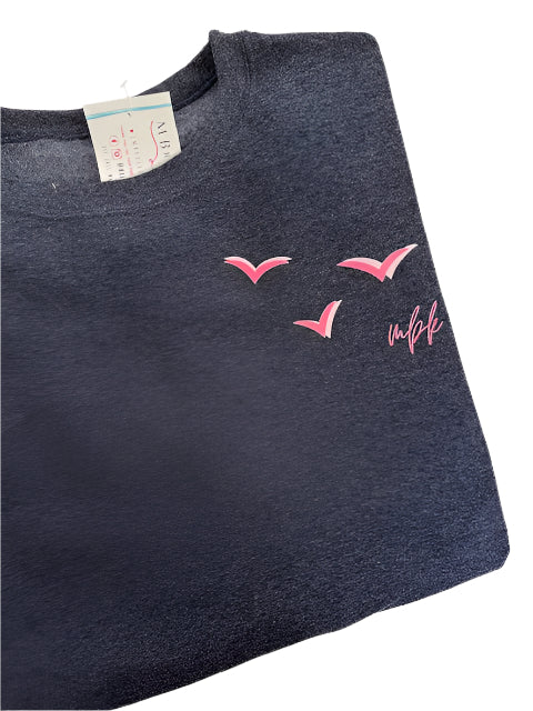 Everything is Better at the Beach Heather Navy Sweatshirt