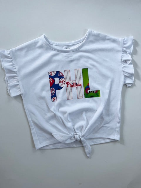 Girls Knotted PHL T-Shirt