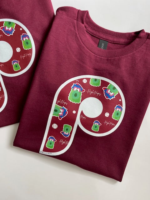 Maroon Phanatic P T-Shirt for Youth