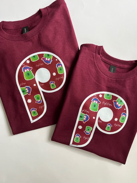 Maroon Phanatic P T-Shirt for Youth