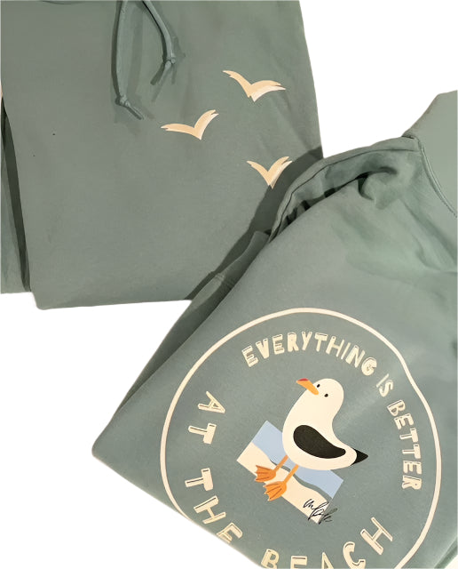 Everything is Better at the Beach Hoodies