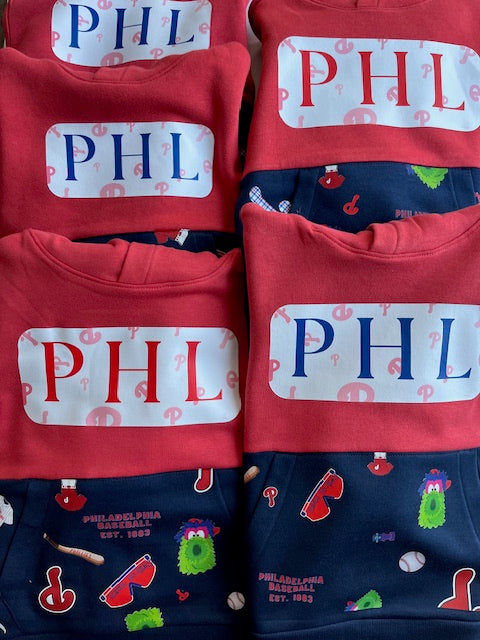Color Block Phillies Hoodie For Toddlers
