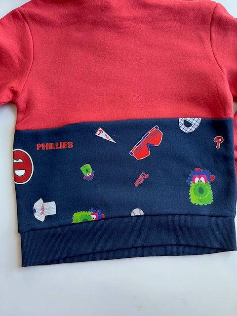 Color Block Phillies Hoodie For Toddlers