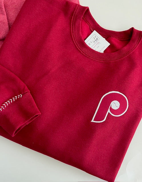 Old School P Patch Sweatshirts