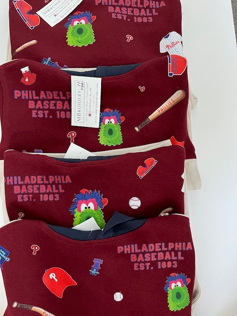 Color Block Phillies Hoodie for infant-kids