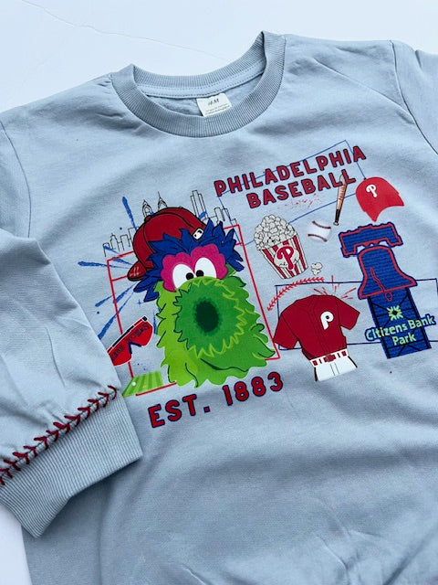Baseball Doodle Sweatshirt for Baby & Toddlers