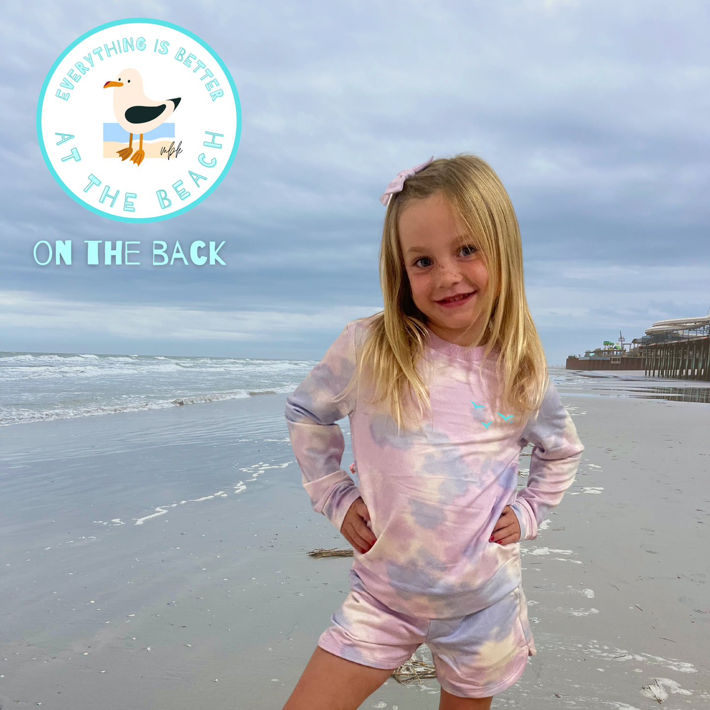 Tie-Dye Beach Set Youth Large 14/16