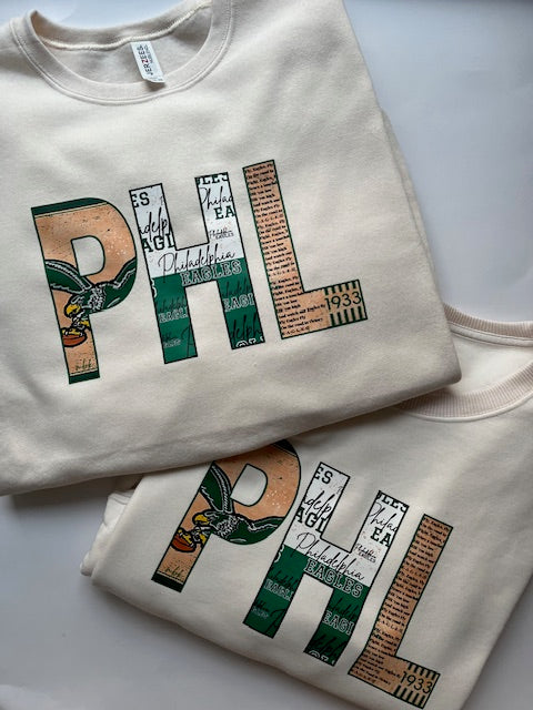 Cream PHL Fight Song Sweatshirt Adult