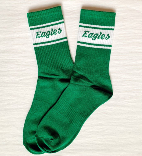 Philadelphia Eagles Kelly Green Socks