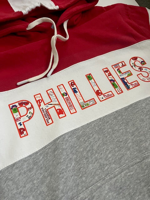 Color Block Phillies Hoodie For Adults