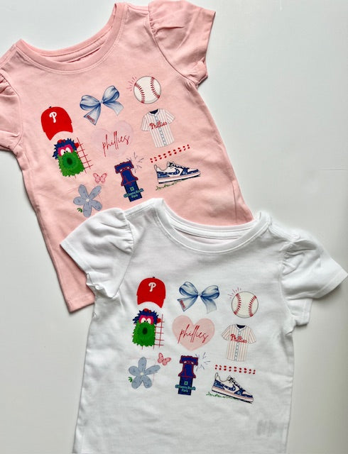 Phillies Favorites 'Girl Version' T-Shirts and Sweatshirts