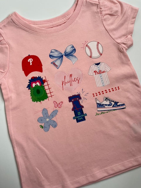 Phillies Favorites 'Girl Version' T-Shirts and Sweatshirts