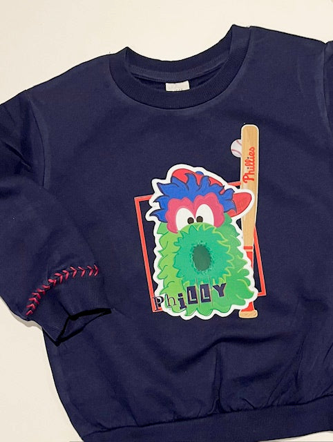 Toddler Phanatic Frame Navy Sweatshirt