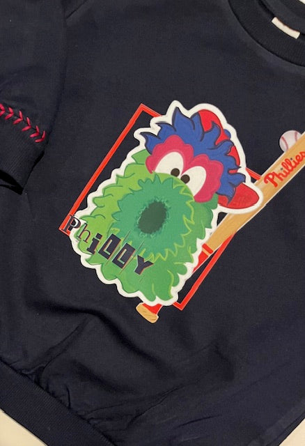 Toddler Phanatic Frame Navy Sweatshirt