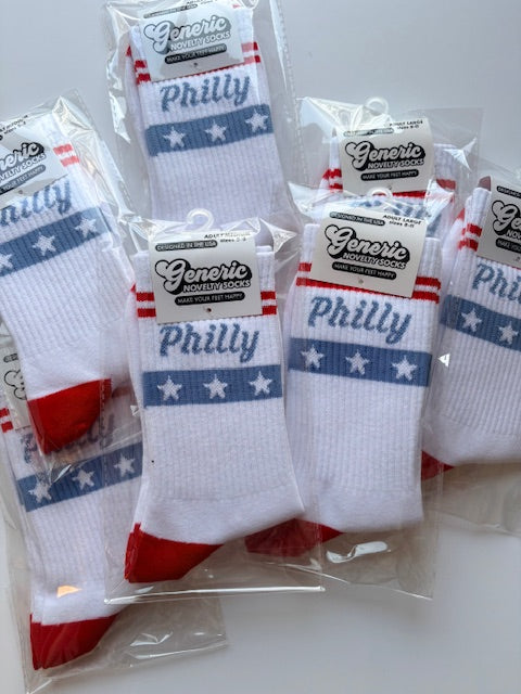 Philly Stars and Stripes Socks