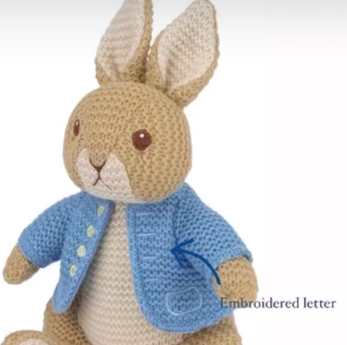 Peter Rabbit Knit Plush 6.5"