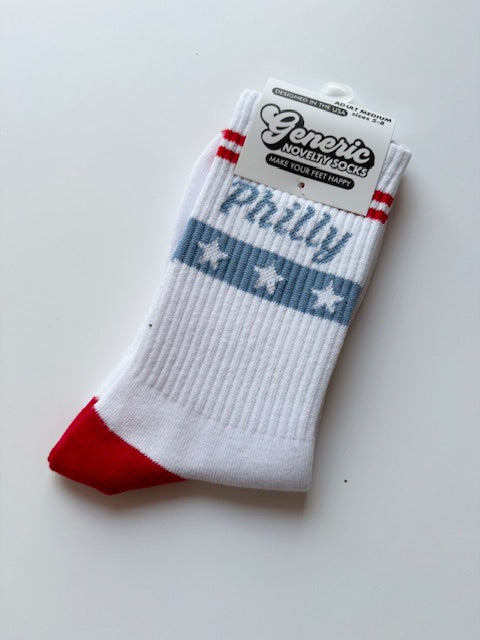 Philly Stars and Stripes Socks