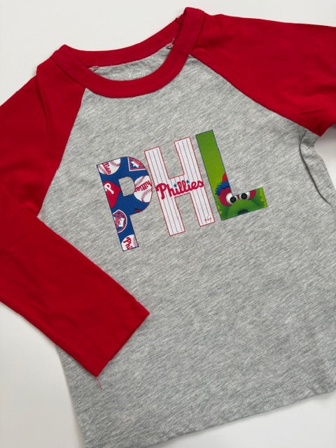 Long Sleeve PHL Raglan T-Shirt
