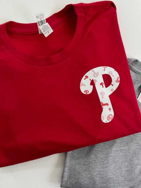 Women's Cropped T-Shirt in Red