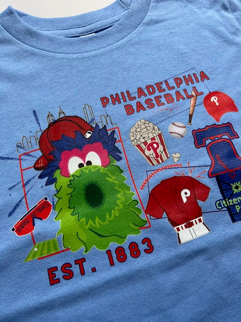 Baseball Doodle T-Shirt in Pink and Grey for Baby/Toddlers