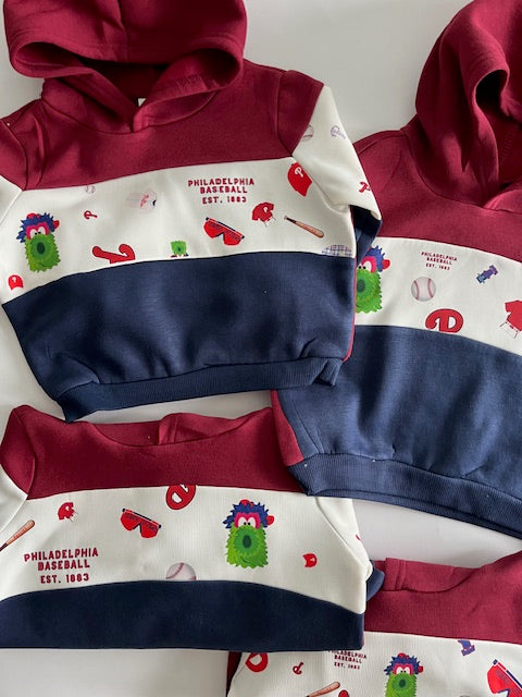 Color Block Phillies Hoodie For Infant/Toddler