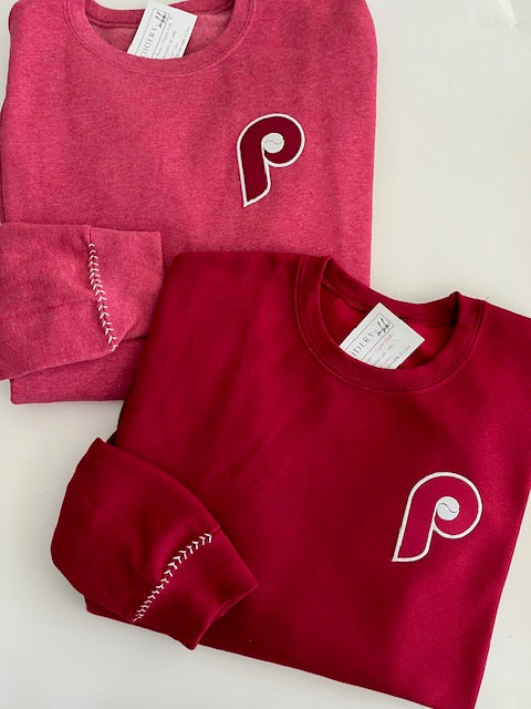 Old School P Patch Sweatshirts
