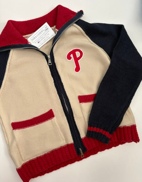 Women's Retro Double Zip Sweater