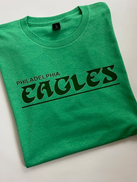 Eagles Bright Green or White T-Shirt
