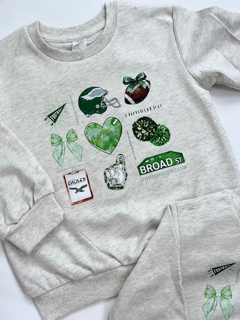 Watercolor Football Print