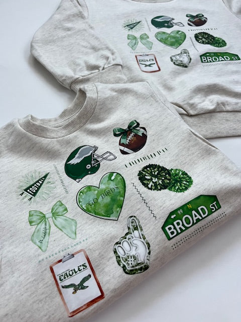 Watercolor Football Print