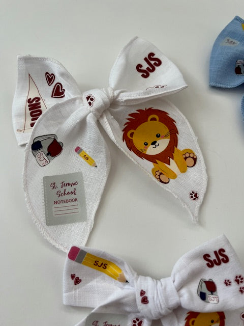 St. Jerome's School Hair Bows