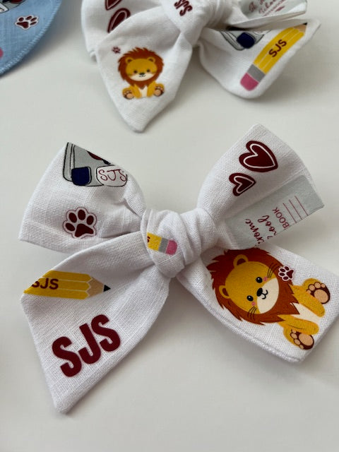 St. Jerome's School Hair Bows