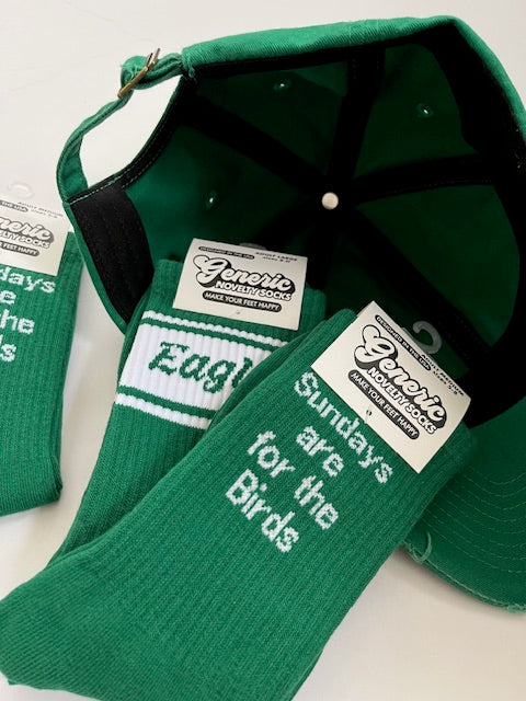 Distressed PHL Kelly Green Hat