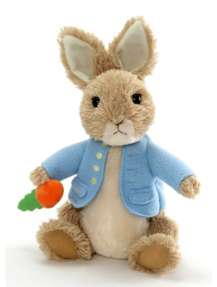 Peter Rabbit Soft Plush with Carrot 6.5"