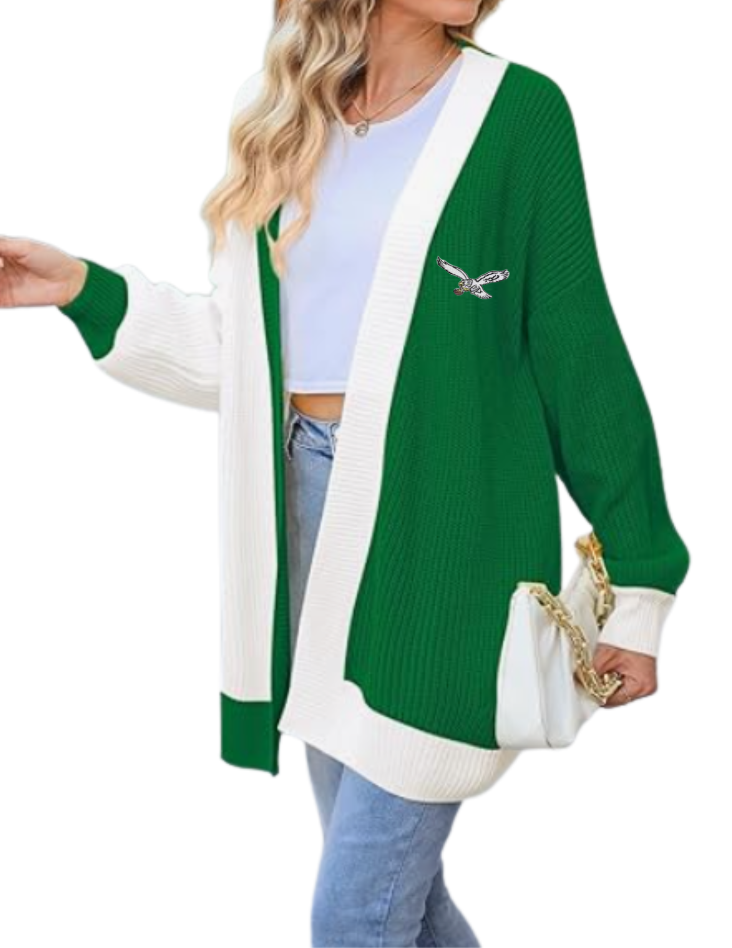 Women's Eagles Cardigan